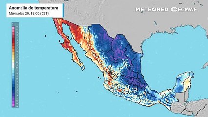 Fin de semana con aire polar, en espera de nuevo frente frío sobre México