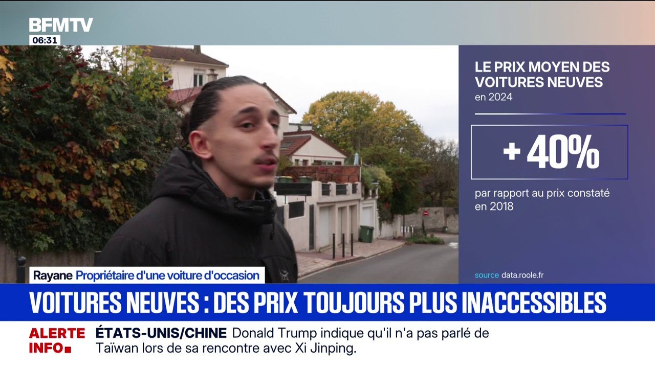 Voitures neuves: les prix ont augmenté de plus de 40% entre 2018 et 2024