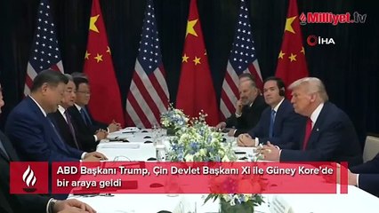 ABD Başkanı Trump ile Çin Devlet Başkanı Şi bir araya geldi! ‘Pek çok konuda anlaştık’