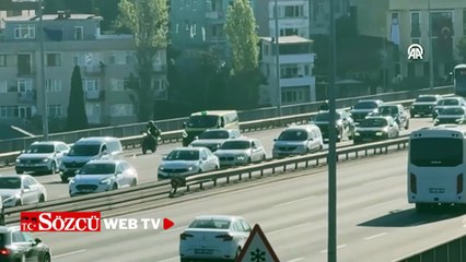 Sabah saatlerinde trafik yoğunluğu yüzde 76'ya çıktı