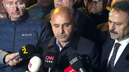 İçişleri Bakan Yardımcısı Aktaş, çöken binaya ilişkin açıklamalarda bulundu