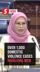 Over 1,000 domestic violence cases involving men reported in 4 years, says Noraini