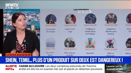 Shein, Temu...Plus de la moitié des produits vendus présente "un risque" pour les consommateurs, dénonce l'UFC-Que Choisir