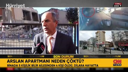 Kentsel Dönüşüm Uzmanı Cevdet Şentürk: Bina çökmeden önce sinyal vermiş