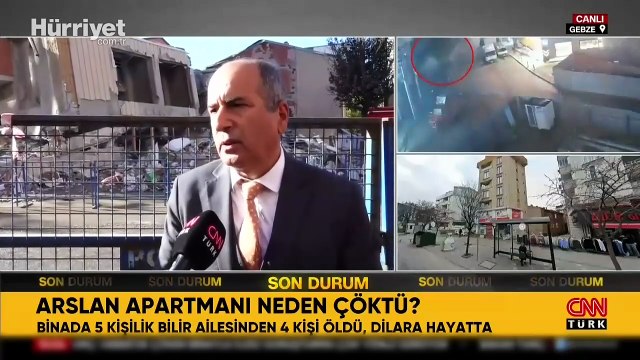 Kentsel Dönüşüm Uzmanı Cevdet Şentürk: Bina çökmeden önce sinyal vermiş