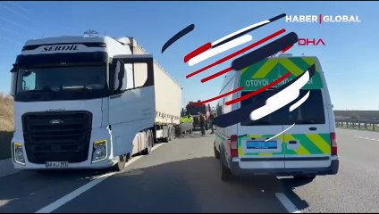 Silivri'de otomobil tıra ok gibi saplandı: Sürücü feci şekilde öldü