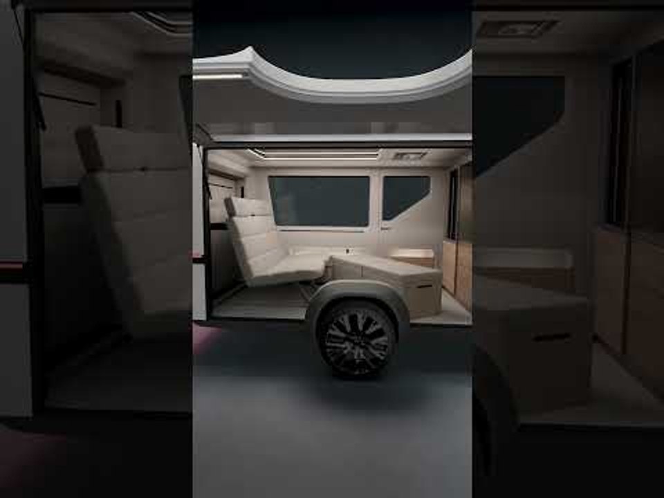 Genialer Wohnwagen: 2024 Karoo Adventure Camper  #camper #camperlife #evcamper #transformers #shorts