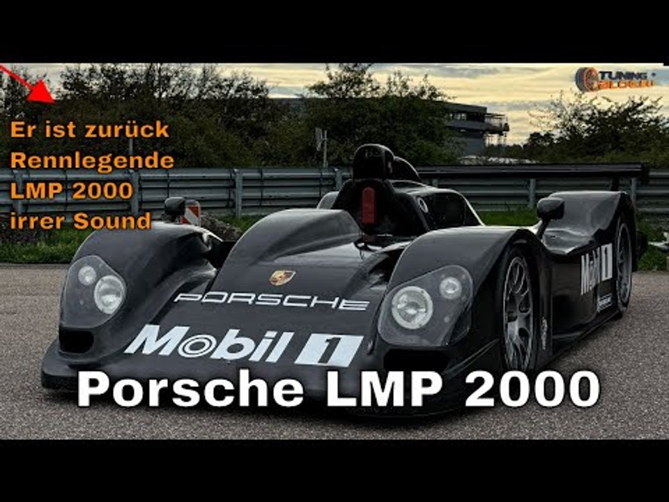 2024 Comeback des Porsche LMP 2000: Le Mans-Prototyp mit Geschichte