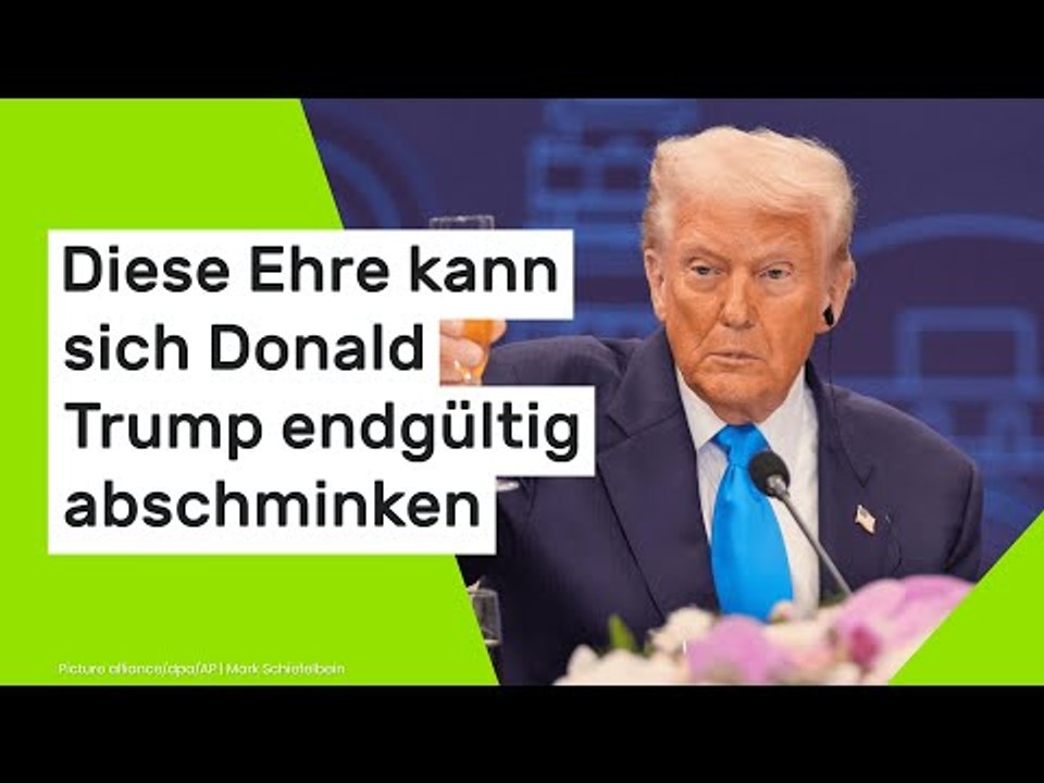 AfD scheitert mit Ehrenbürger-Antrag: Diese Ehre kann sich Donald Trump endgültig abschminken