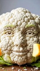 Coliflower is eating and dancing while singing 🤯 🎶