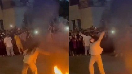 Iran Removes Mandatory Hijab Women Celebrating On Street Video,Public Reaction Viral...