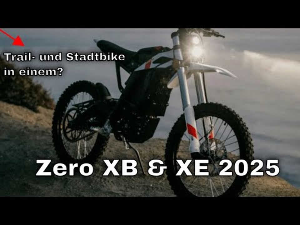 Zero XB & XE 2025: Die neuen Elektrobikes von Zero Motorcycles