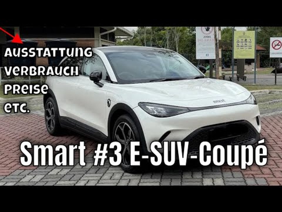 Smart #3: das e-suv-coupé | alles was du zum elektroflitzer wirklich wissen musst