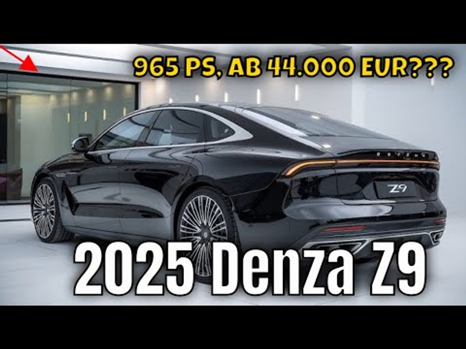 2025 Denza Z9: wenn fast 1.000 PS auf Luxus treffen | die Fakten