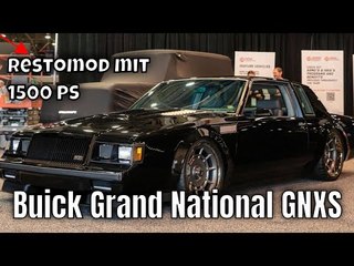 Restomod Buick Grand National GNXS: 1500 PS Monster auf der SEMA 2024 | die Fakten
