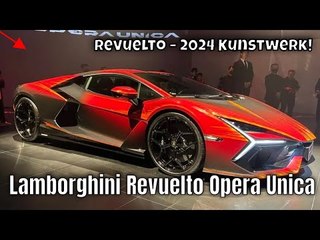 2025 Lamborghini Revuelto „Opera Unica“ – Unikat für den chinesischen Markt | die Fakten