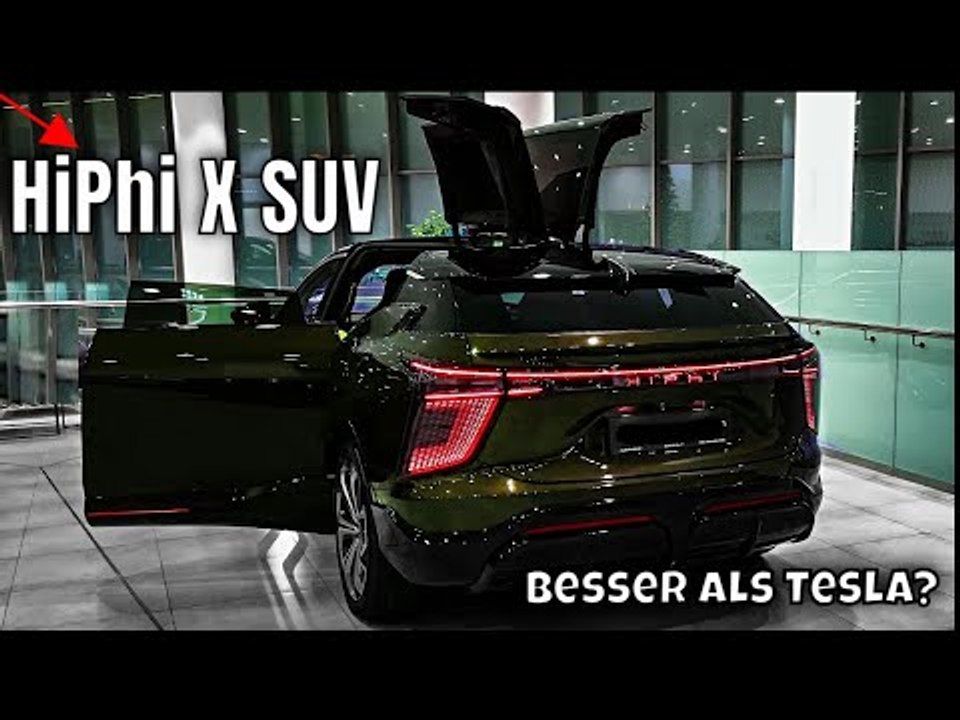 2024 HiPhi X SUV: 589 PS, 820 Nm – ist das Chinas Tesla-Killer? | die Fakten
