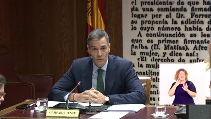 Tensión al inicio de la comparecencia de Sánchez en el Senado: "¿Ha recibido alguna vez un pago en efectivo en sobres?"