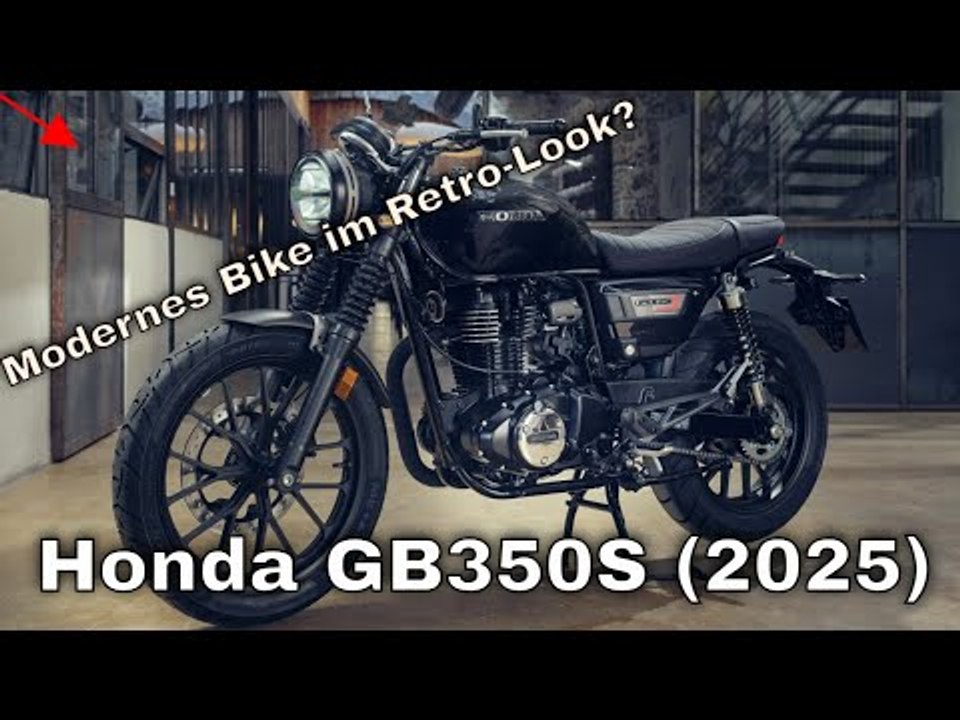 Honda GB350S (2025) – Retro-Charme trifft moderne Technik