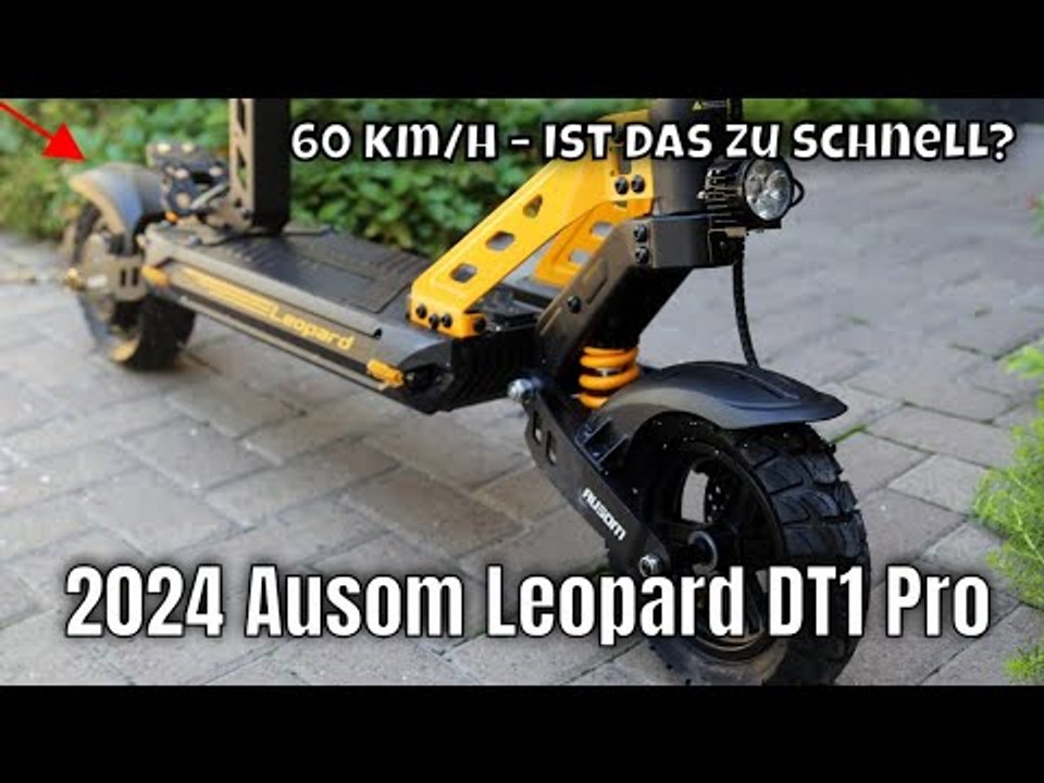 2024 ausom leopard dt1 pro: 2000w power, 60 km/h | die fakten
