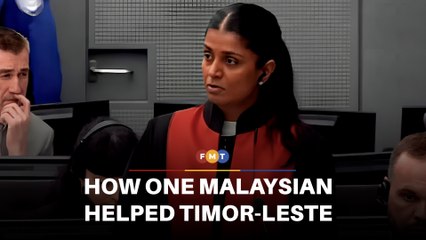 The Malaysian prosecutor who helped Timor-Leste find justice — and a future