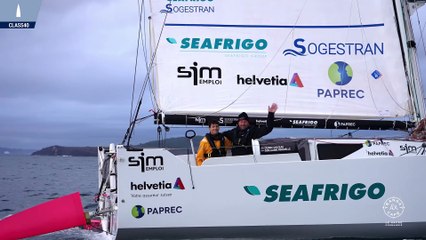 Corentin Douguet et Axel Tréhin en tête des Class40 sur la Transat Café L'Or, pause imposée à La Corogne - Voile - Transat Café L'Or