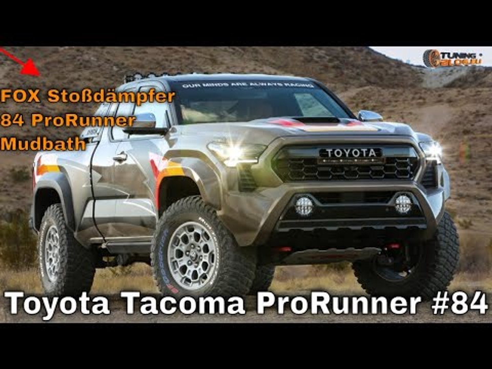 2024 toyota tacoma prorunner #84: ultimatives offroad-rennkonzept für die sema vorgestellt!