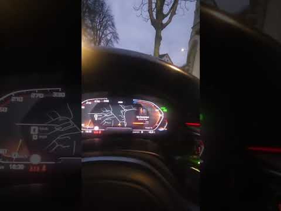 Bmw 5er g30/g31 lci | wo ist der drehzahlmesser?