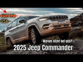 2025 Jeep Commander: Luxus-SUV für 7 Personen | die Fakten
