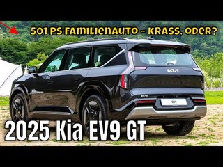 2025 Kia EV9 GT: Powerful 501 PS Elektro-SUV – The Ultimate Family E-Drive 🚗