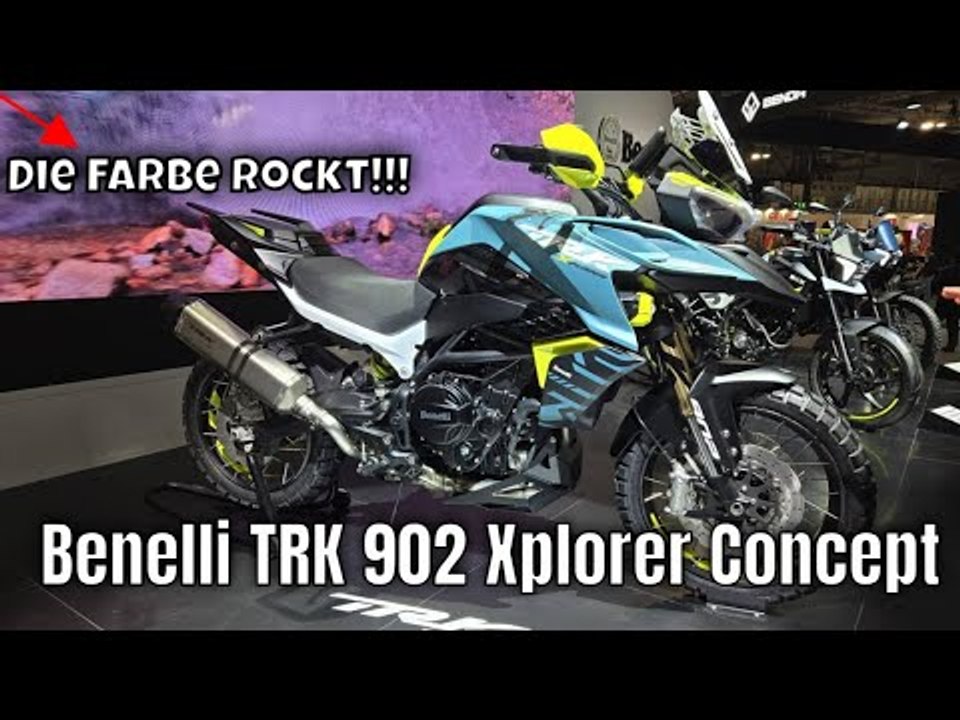 Benelli TRK 902 Xplorer Concept 2025: coole Reiseenduro auf der EICMA | wichtige Fakten