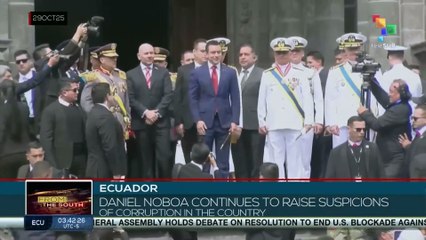 ECUADOR l Daniel Noboa raises suspicions of corruption in the country