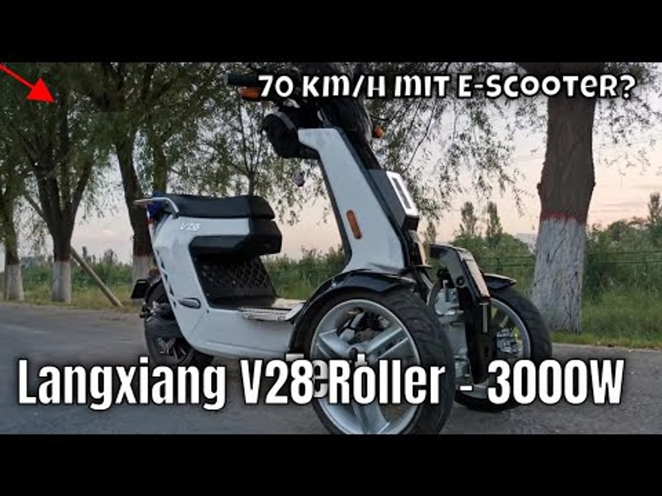 Langxiang V28 3000W E-Scooter: Geschwindigkeit, Reichweite, Fahrspaß? | die Fakten
