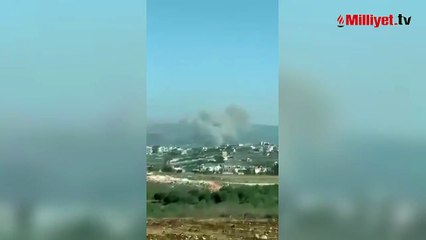 İsrail’den Lübnan’a hava saldırısı! Bölgeden dumanlar yükseliyor
