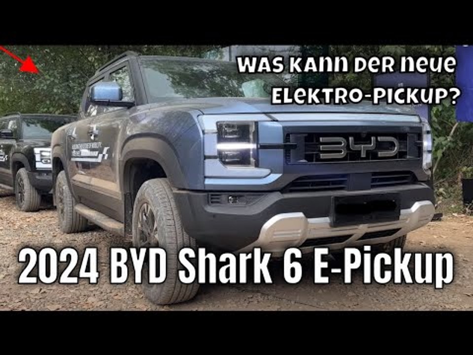 2024 byd shark 6: elektro-pickup mit 430 ps erobert das outback | die fakten