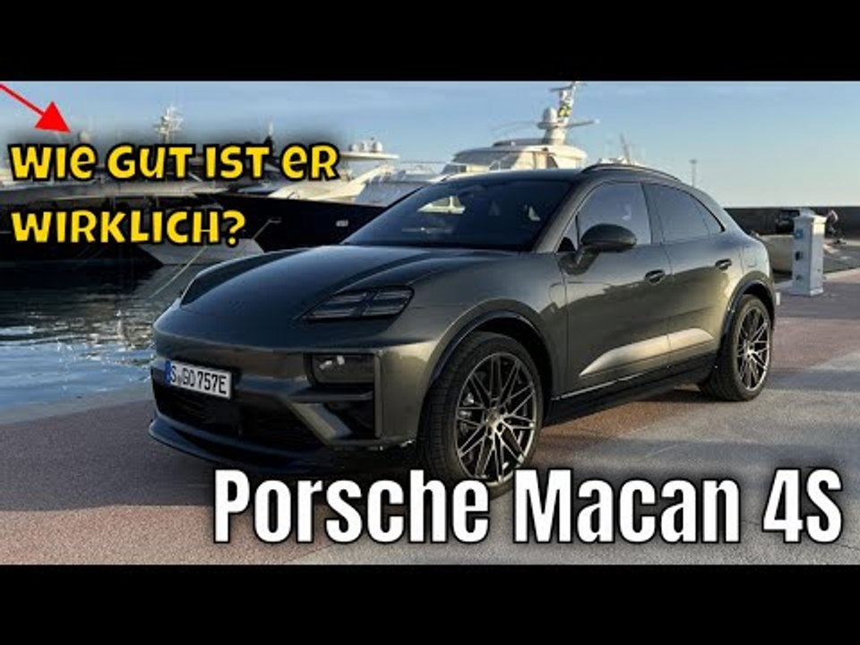 Porsche Macan 4S: Elektro-SUV mit 516 PS im Check | die Fakten