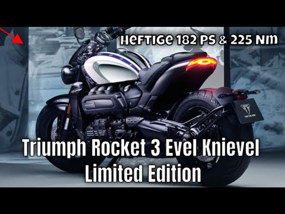 2025 Triumph Rocket 3 Evel Knievel Edition – Legendäres Bike im Detail | die Fakten