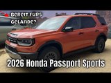 2026 Honda Passport Sports: ultimativer Offroader? | die Fakten