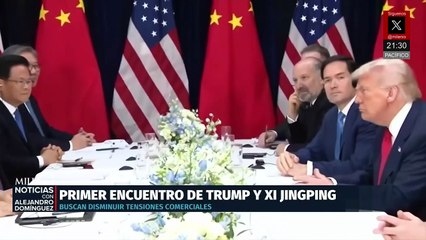 Trump y Xi Jinping se reúnen en Corea del Sur para frenar tensiones comerciales entre EU y China