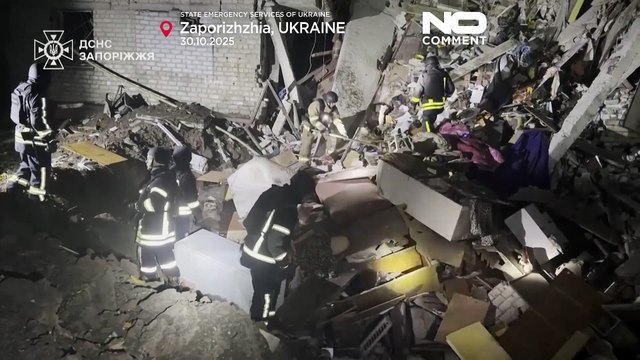 Regione ucraina di Zaporizhzhia colpita duramente da un attacco russo, si registrano feriti