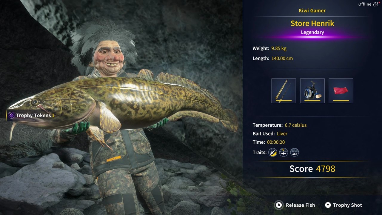 Legendary Fish Store Henrik COTW The Angler Trollspret Nature Reserve 30 October 2025