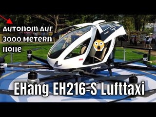 EHang EH216-S (EVTOL): Autonomes Lufttaxi startet in vielen Ländern | die Fakten