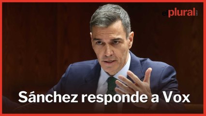 Sánchez, en respuesta a Vox: "Dejemos a un lado las descalificaciones a mi suegro fallecido"