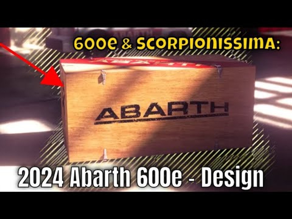 Design des 2024 Abarth 600e | Tradition und Innovation | die Fakten