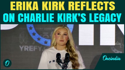 VIDEO: Erika Kirk Fights Back Tears | Recalls Charlie’s Journey to Build ‘Turning Point USA’