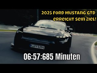 FORD Mustang GTD | mit 06:57:685 auf der Nordschleife neuer Rundenrekord erreicht (Trailer)