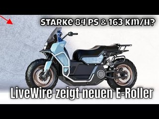 LiveWire (Kymco & Harley) E-Roller: mit 84 PS & 163 km/h? | die Fakten