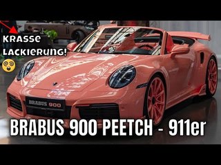 2024 BRABUS 900 PEETCH auf Basis Porsche 911 Turbo S Cabrio (992.2) | die Fakten