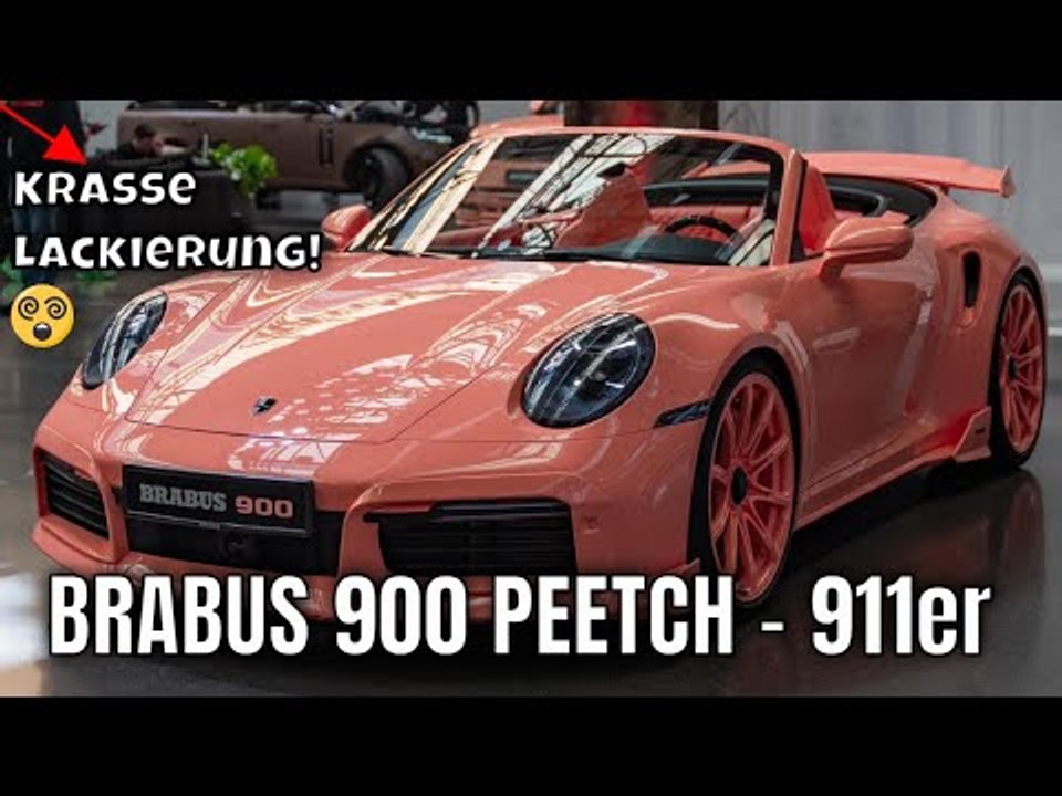 2024 BRABUS 900 PEETCH auf Basis Porsche 911 Turbo S Cabrio (992.2) | die Fakten