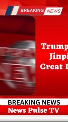 “Donald Trump calls China’s Xi Jinping ‘great leader’ as summit begins”